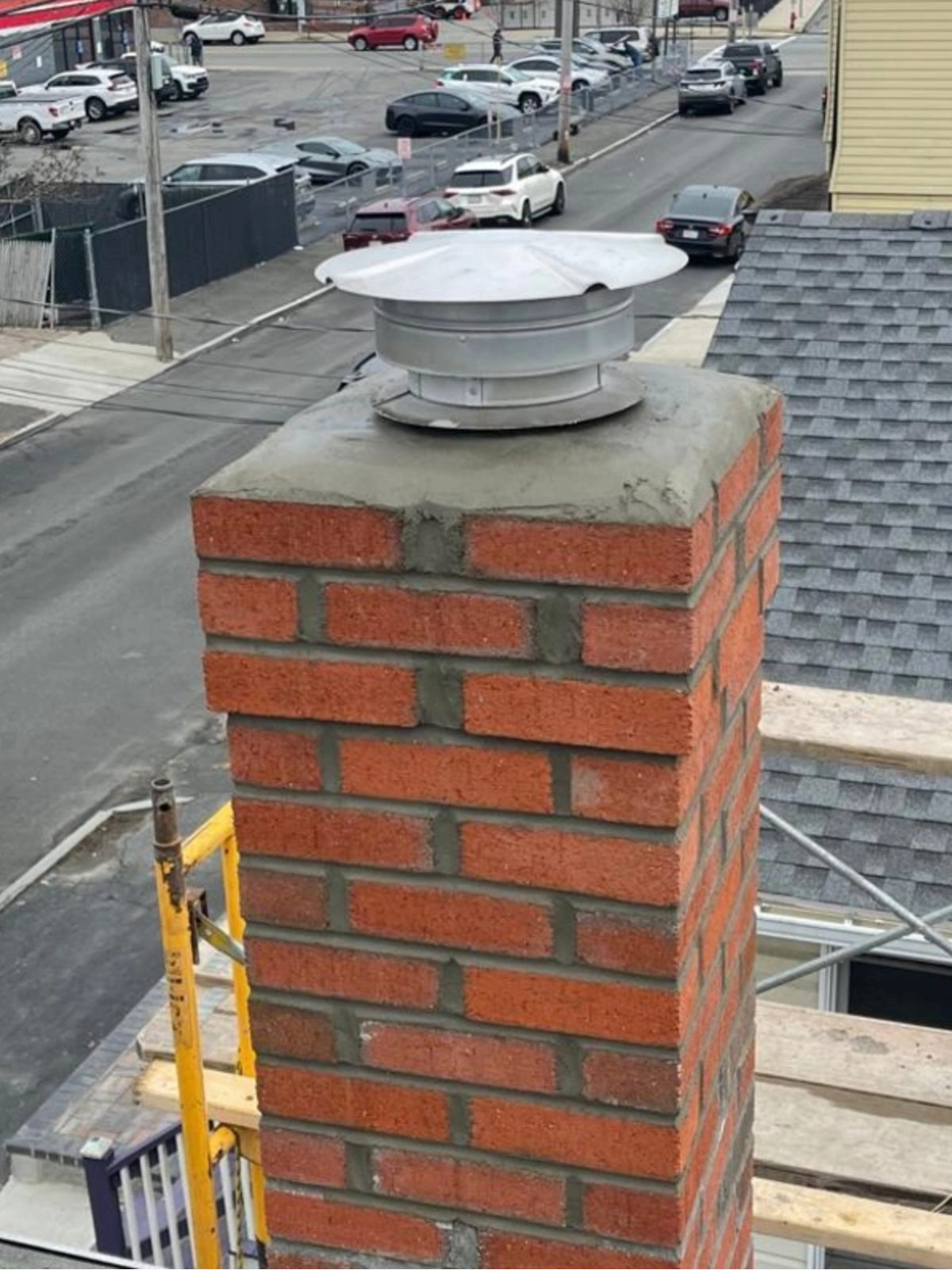 Cracked Chimney Crown